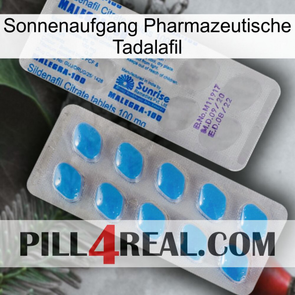 Sunrise Pharmaceutical Tadalafil new15
